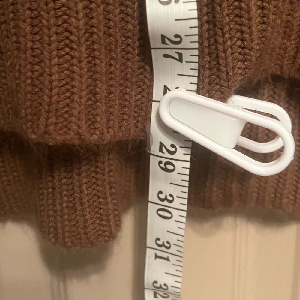 Zenana Textured Brown Sweater - Picture 7 of 7